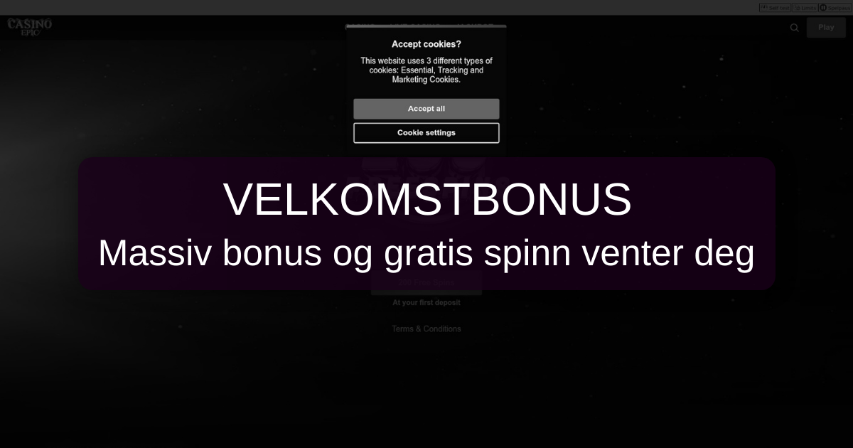 Casino Epic - Norges beste mobilcasino med raske uttak 2024